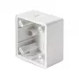 ESYLUX EM10055164 Scatola da superficie per rilevatori MD180i/PD180i, IP20/44, bianco