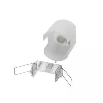 ESYLUX EP10425929 custodia da parete bianca polipropilene 63x63mm