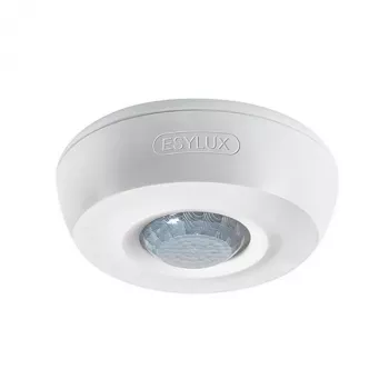 ESYLUX rilevatore di presenza a soffitto 360/8 KNX Basic, 360° canale luce
