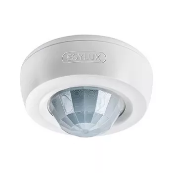 ESYLUX MD 360i/24 Basic rilevatore di movimento a soffitto 360° a parete bianco