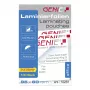 Genie 10261 pellicole per laminazione trasparenti 95x60mm confezione da 100