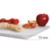 Bartscher A120587 tagliere in polietilene bianco 400x300x20 mm 1,6 kg