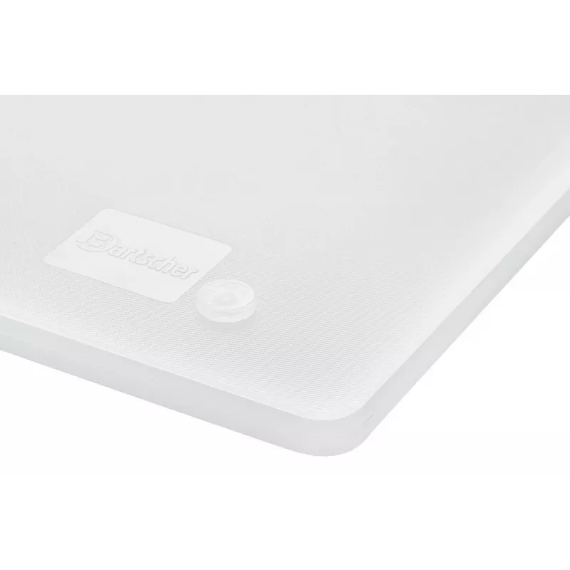 Bartscher A120592 tagliere in polietilene bianco 600x400x20 mm