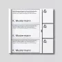 Siedle TM 612-3 W modulo pulsanti di chiamata - bianco - 3 pulsanti - serie Vario
