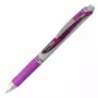Pentel EnerGel BL77-4COL set penne roller gel liquido - 4 penne (arancione, rosa, azzurro, viola) 0,7 mm