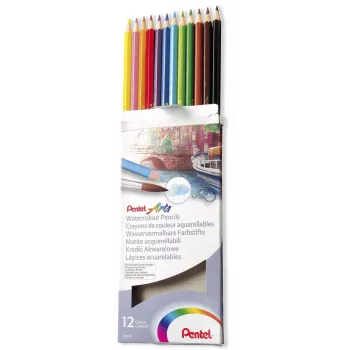 Pentel Arts matite acquerellabili colori assortiti