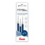 Pentel 3 ricariche per penna gel EnerGel blu 0,7 mm