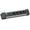 Bachmann CONNECT US ciabatta - 4 prese, cavo 1,8 m, nero
