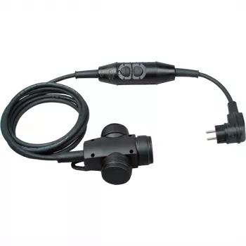 Bachmann Mobile PRCD-S cavo prolunga portatile PRCD-S con interruttore differenziale 230V 16A IP55