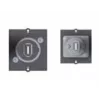 Bachmann Modular Faceplate Snap-In modulo - FireWire 6 pin