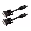 Bachmann cavo DVI-D Single Link - connettore maschio DVI-D (18+1 pin) a connettore maschio DVI-D (18+1 pin) - 5 m - nero