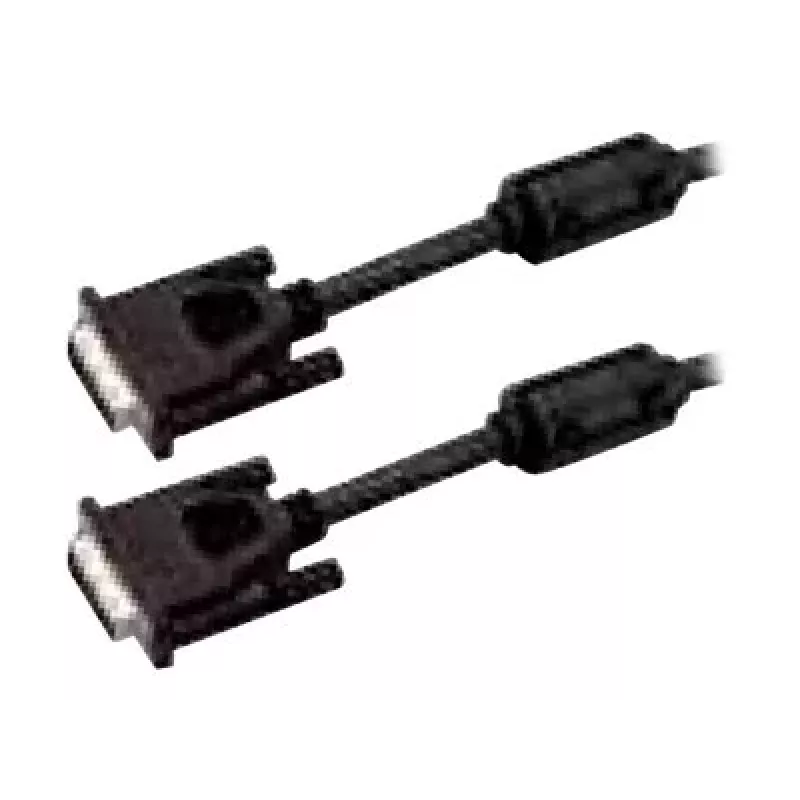 Bachmann cavo DVI-D Single Link - connettore maschio DVI-D (18+1 pin) a connettore maschio DVI-D (18+1 pin) - 5 m - nero