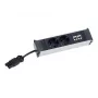 Bachmann CONI modulo di alimentazione - 3x presa Schuko, ingresso GST18i3, nero