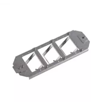 Bachmann telaio per connessioni - acciaio - 3 posti
