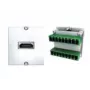 Bachmann Custom Module - Modular Faceplate Snap-In nero