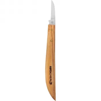 Kirschen coltello per intaglio con manico in legno di olivo