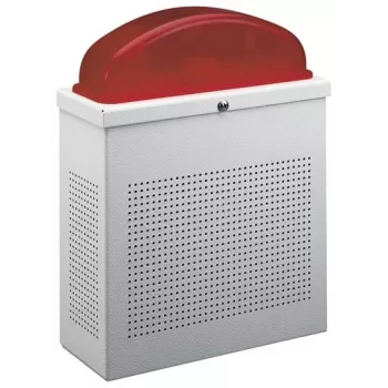 ABB SSF/GB sirena cablata - alluminio - grigio/rosso - 100 dB - 12 V