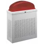 ABB SSF/GB sirena cablata - alluminio - grigio/rosso - 100 dB - 12 V