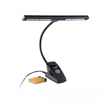 K&M 12295 lampada per leggio con dimmer, LED, nero