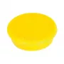 FRANKEN magnete per lavagna 13 mm giallo forza di tenuta 100 g confezione da 10