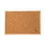 FRANKEN CC-KT6080E bacheca 60x80 cm cornice in legno naturale