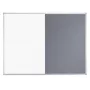 Franken x-tra!Line lavagna combinata CB301212 60x45 cm grigio