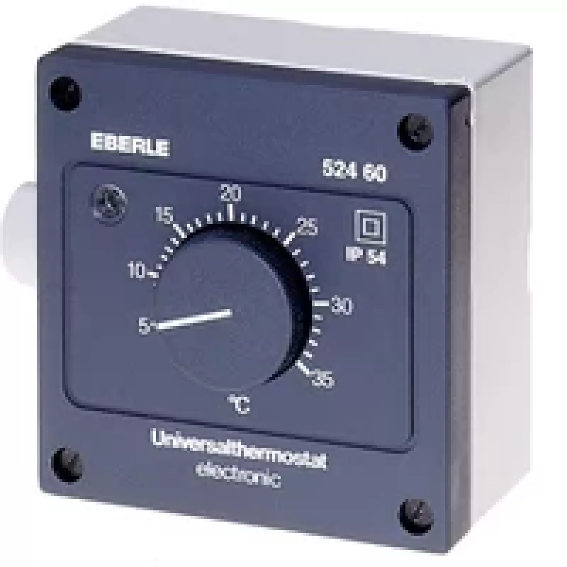 Eberle Controls AZT-A 524 510 termostato ambiente - nero - IP54 - 5-35°C - 230V AC