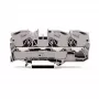 WAGO 2010-1301 morsetto passante, 10 mm², 800 V, grigio, montaggio su guida DIN
