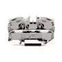 WAGO 2016-1201 morsetto passante, 16 mm², 800 V, grigio, Push-in CAGE CLAMP