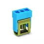 WAGO 210-281 morsetto in barra a 2 conduttori, CAGE CLAMP, grigio, 800V, 24A