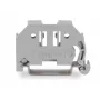 WAGO 249-116 Fermo terminale senza viti, 6 mm, per guida DIN 35 x 15, grigio