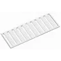 WAGO 209-504 marcatori per blocchi di connessione - bianco - 5 mm - 7,8 g