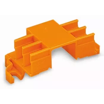 WAGO 243-113 adattatore di montaggio per 6 connettori, serie 243, arancione