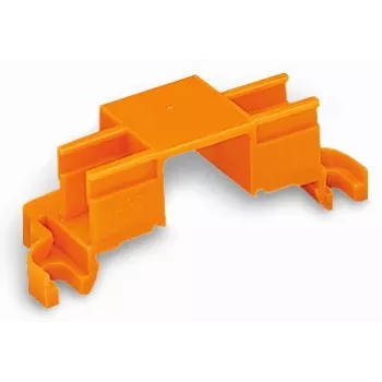 WAGO 243-112 adattatore di montaggio per 4 connettori, serie 243, arancione