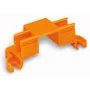 WAGO 243-112 Adattatore di montaggio per 4 connettori, serie 243, arancione
