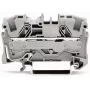 WAGO 2006-1201 morsetto passante, 2 conduttori, 6 mm², 800 V, grigio, guida DIN 35