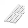 Phoenix Contact ZBF 8 strisce di marcatura per morsettiere bianche 10 sezioni 8 mm
