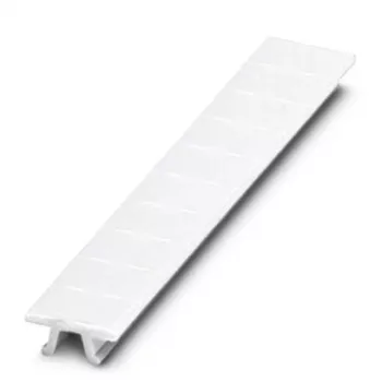Phoenix Contact ZB 6 strisce di marcatura a zig-zag, numerazione 31-40, 10 marcatori, bianche, passo 6,2 mm