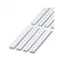 Phoenix Contact marcatori per morsettiere - 10 pz. - bianchi - 10 mm - 2,2 kg