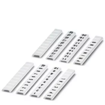 Phoenix Contact marcatori per morsettiere - bianchi - 4 mm - 10 pz. (0808626:0011)
