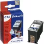 Pelikan cartuccia d'inchiostro rigenerata per Canon PG-40 (nero, alta capacità)
