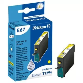 Cartuccia d'inchiostro compatibile Pelikan per Epson T1294 giallo (11,3 ml, 500 pagine) - 1021430680
