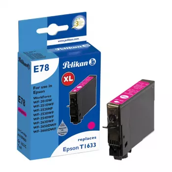 Cartuccia d'inchiostro compatibile Pelikan per Epson T1633 magenta (3,1 ml) - confezione da 1