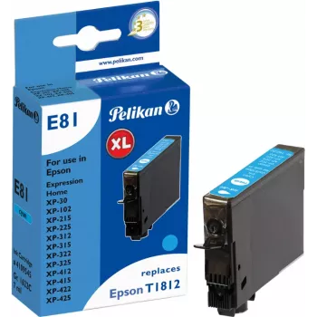 Cartuccia d'inchiostro compatibile Pelikan per Epson T1812 ciano 4,6 ml 180 pagine