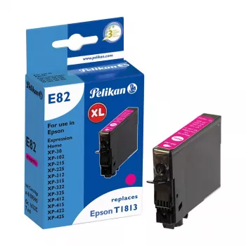 Cartuccia d'inchiostro compatibile Pelikan per Epson T1813 magenta (4,5 ml, 180 pagine) - 1021430728