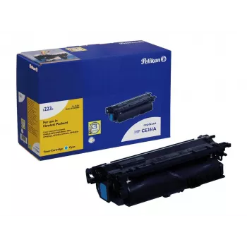 Cartuccia toner compatibile Pelikan Premium per HP CE261A (ciano, 11.000 pagine)