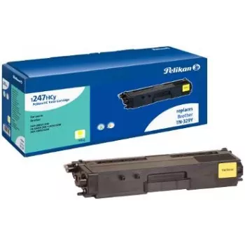 Cartuccia toner compatibile Pelikan per Brother TN-329Y giallo High Yield