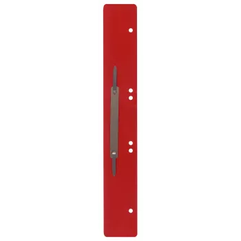 Wekre 100 fermagli per fascicoli rosso plastica