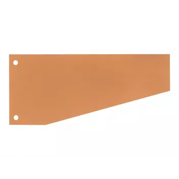 WEKRE separatori arancione 100 pezzi A4 4 fori