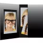 DAIBER 1721 cartelle foto tessera 36x50 mm nero/argento (confezione da 100)